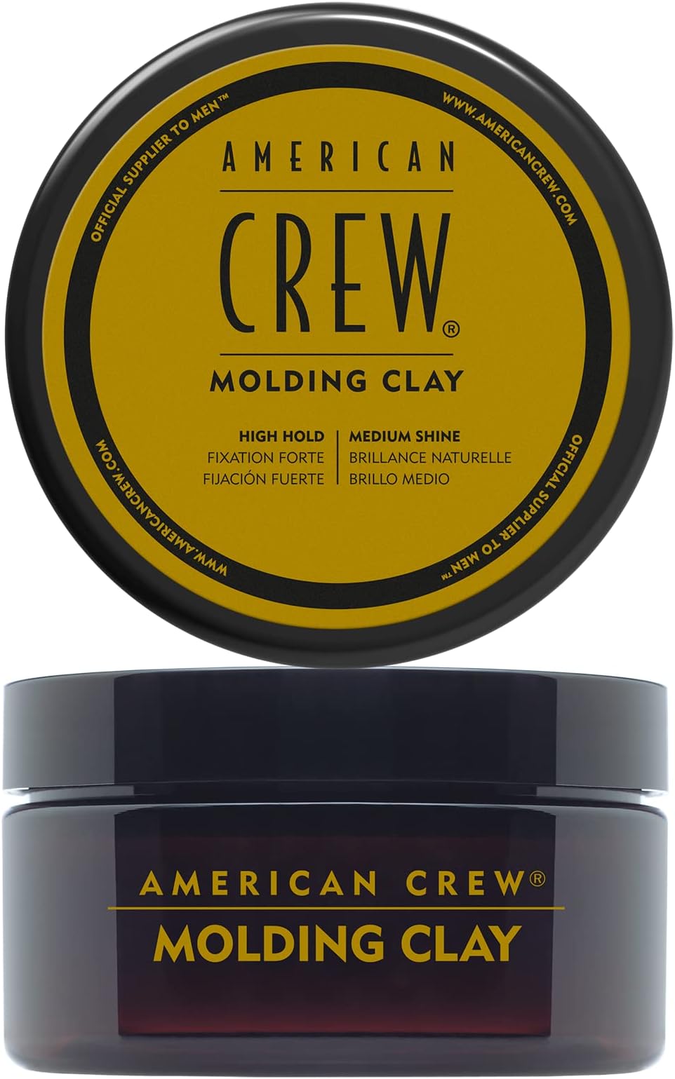 American Crew Molding Clay 85ml 3oz Hair Styling Wax Matte Finish Strong Hold