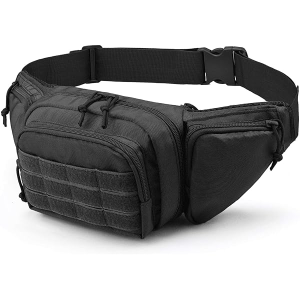 ZhaoCo Tactisch heuptasje, nylon, militaire, compacte Molle EDC riemtas