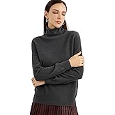 Chanyarn 100% Pure Cashmere Women's Sweater Turtleneck Long Sleeve Warm Soft 2025 Fall Winter Knit Pullover