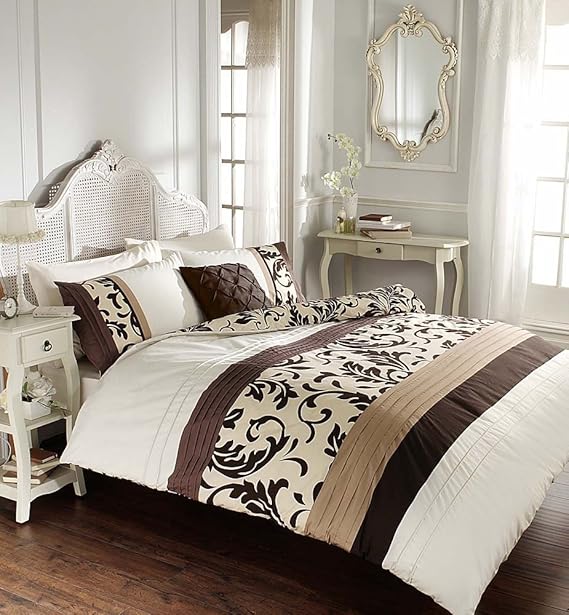 Luxury Duvet Cover King Size Kingsize with Pillowcases Quilt Bedding