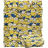 Minions Blanket, 50"x60", Minion Group Silky Touch Super Soft Throw Blanket