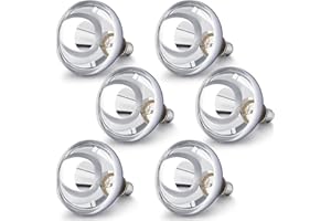 VIHOSE 6 Pack 250 Watt Heat Lamp 120v R40 Heat Lamp Bulbs Glass Incandescent Light Bulbs Incandescent Heating Lightbulbs for Reptiles Chicks Food Puppies Bathroom, Use E26 Base (Silver)