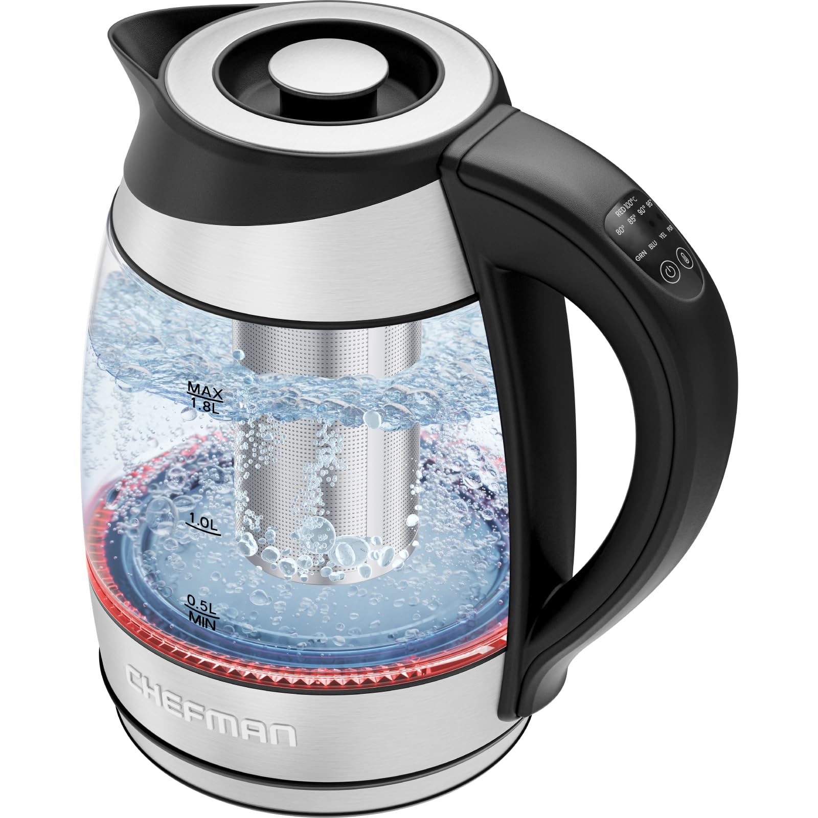 Chefman Electric Kettle with T...