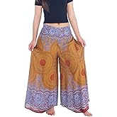 Lannaclothesdesign Palazzo Pants for Women Wide Leg Boho Harem Yoga Pants S M L XL Sizes
