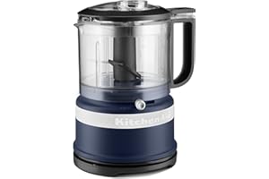 KitchenAid KFC3516IB 3.5 Cup Mini Food Processor- Ink Blue
