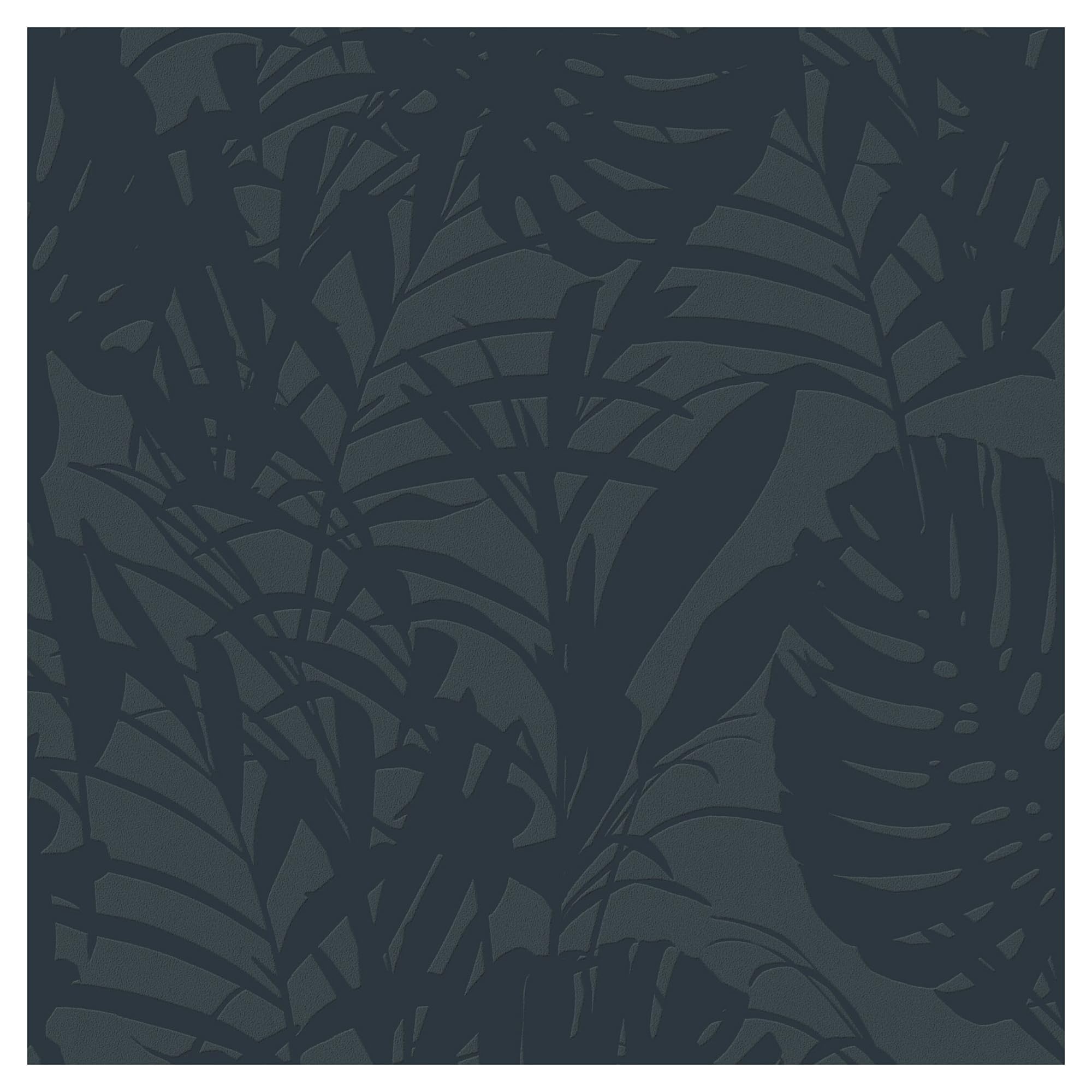 Superfresco Easy Palm Blue Tropical Leaf Wallpaper