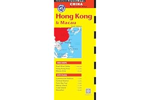 Hong Kong & Macau Travel Map Sixth Edition