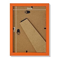 Vittanly 5x7 Picture Frame, Display Pictures 4x6