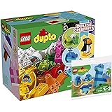LEGO Duplo 10865 - Witzige Modelle Duplo 30325 - Mein Erster Dinosaurier, Spielzeug für Das Kindergartenalter