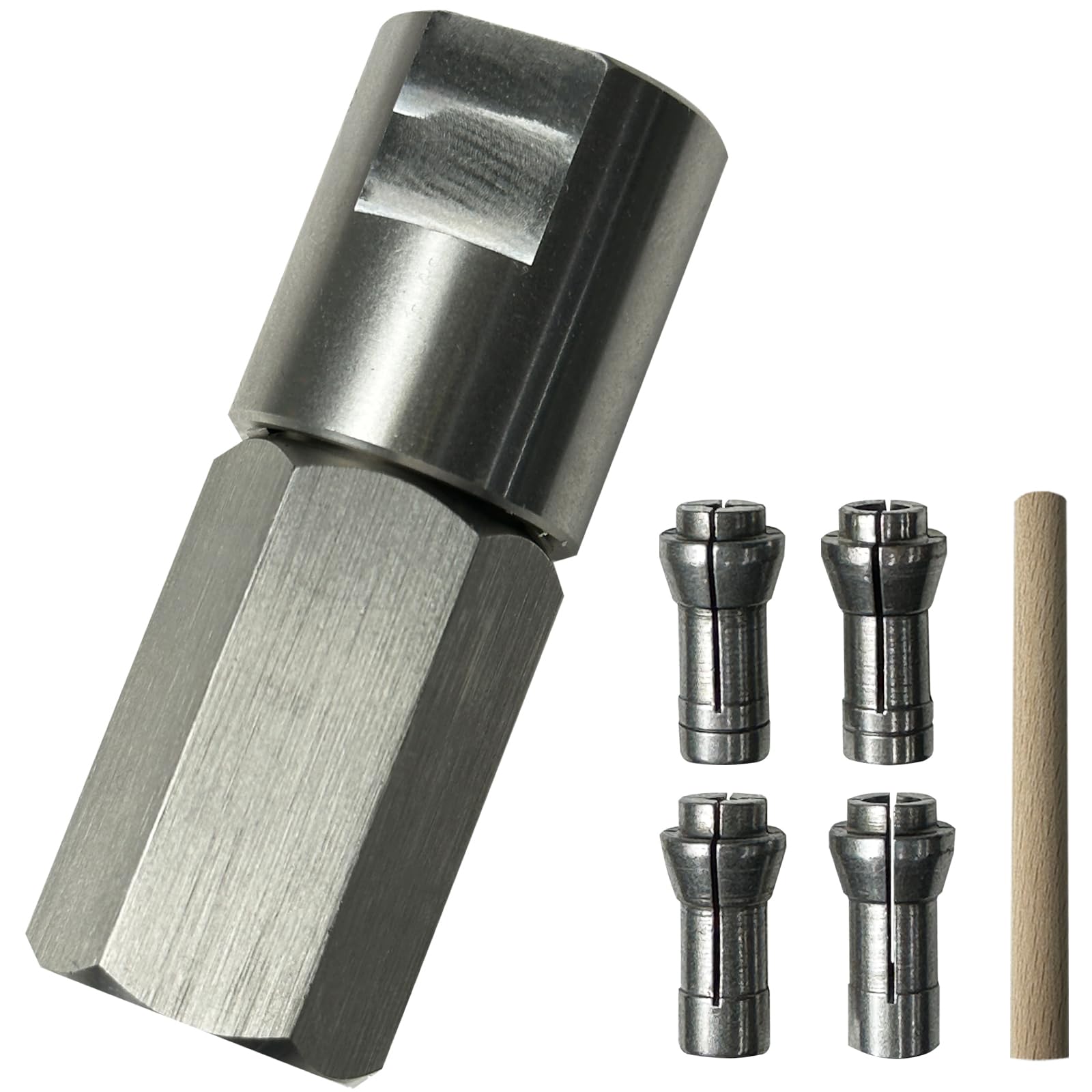 Neeki Flapper Adapter, stainless steel angle