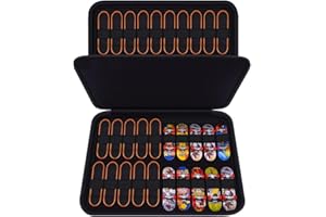 HESPLUS Case for TECH Deck Ultra DLX Fingerboard Mini Skateboards, Portable Fingerboard Travel Carrying Case for Collectible Finger Skateboards and Accessories (CASE ONLY!)