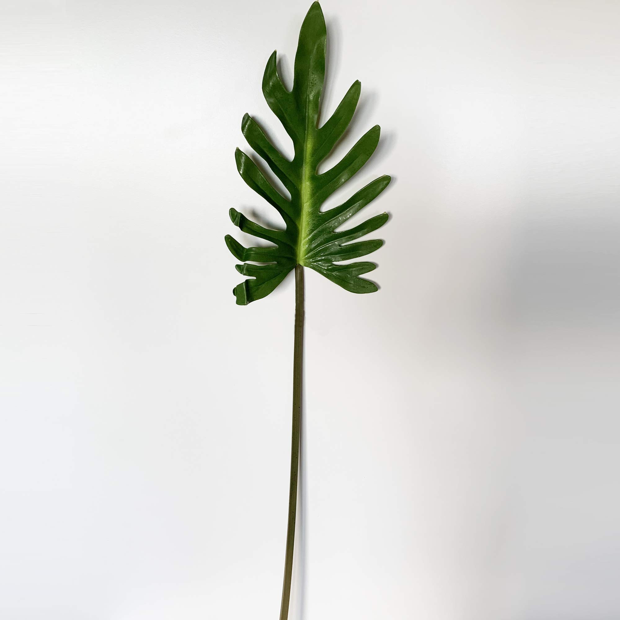 WELLHOME Artificial Kwai Leaf Decoration 80 cm Rubber