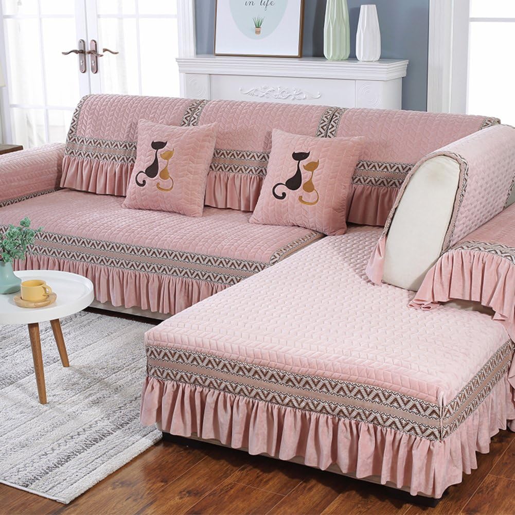 JiaQi Felpa Universal Protector para sofás,Protector de los Muebles