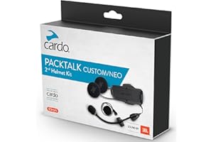 Cardo Packtalk Neo JBL Second Helmet Kit,Black