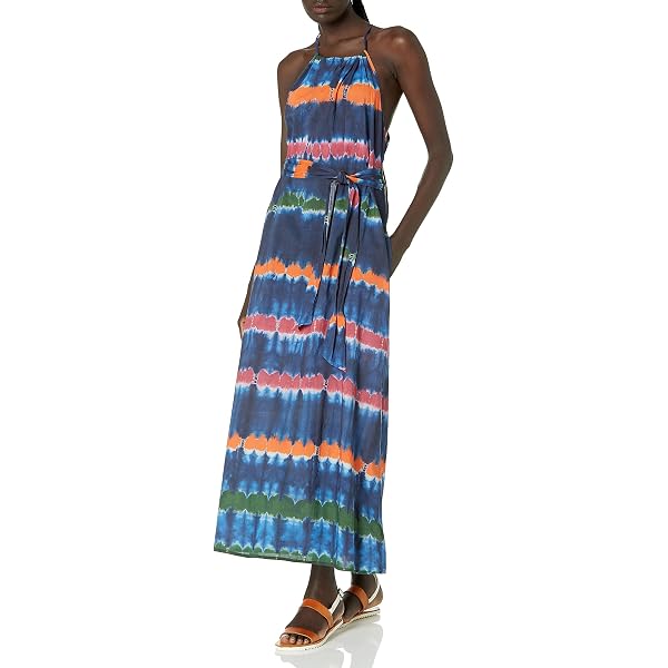 Tommy Hilfiger Womens Quilted Crochet-Detail Maxi Dress Multi M at Amazon  Women's Clothing store