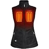 ActionHeat 5V Performance Women's Fleece Heated Vest – Heated Clothing – Up to 4.5 Hours and 150° Heating