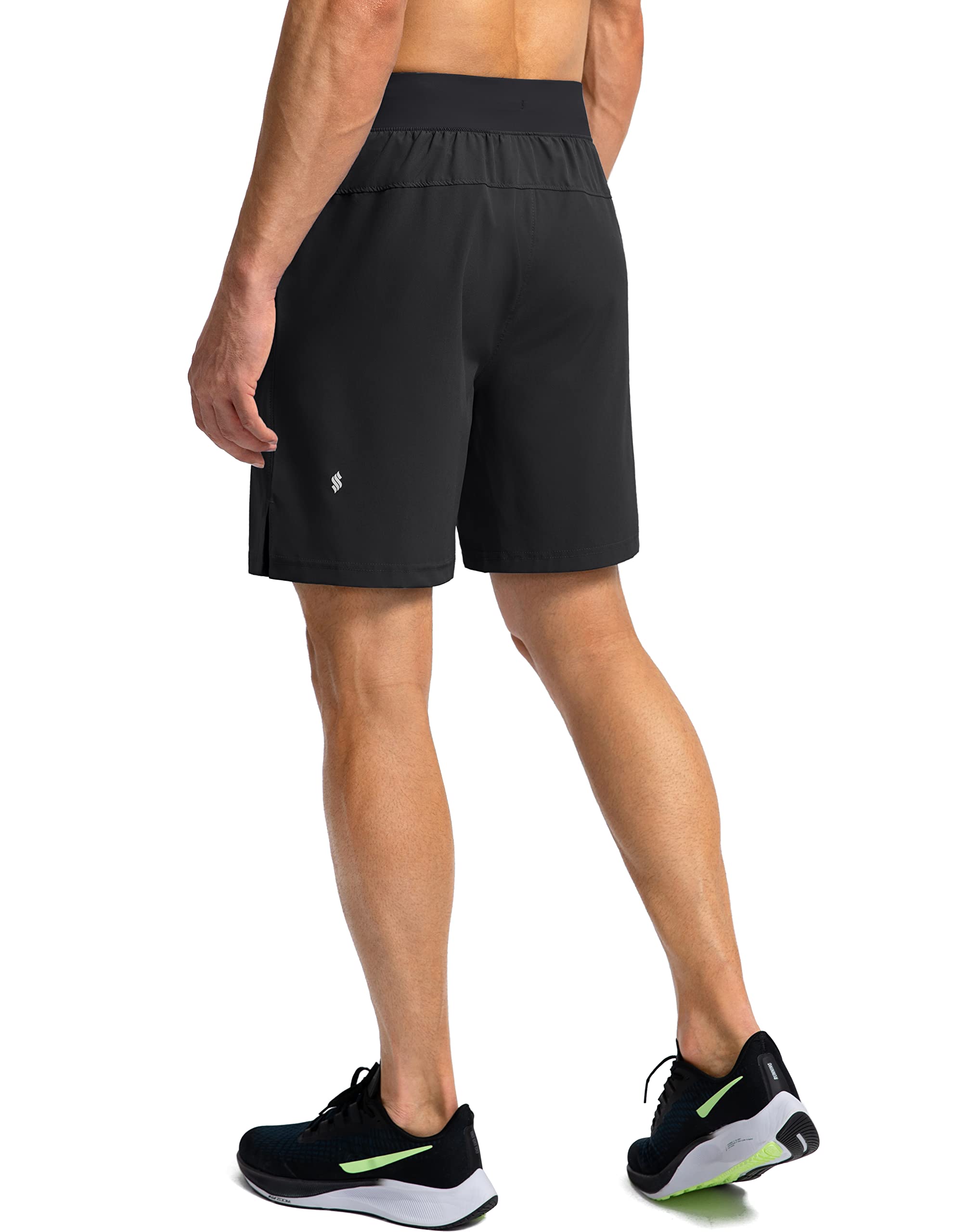 Men's Running Shorts with Zipper Pockets 7