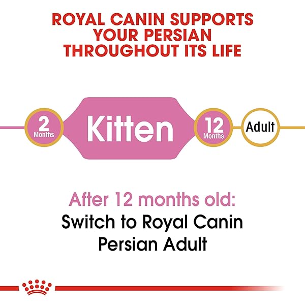 ROYAL CANIN PERSIAN BREED DRY KITTEN FOOD, 3 LB BAG