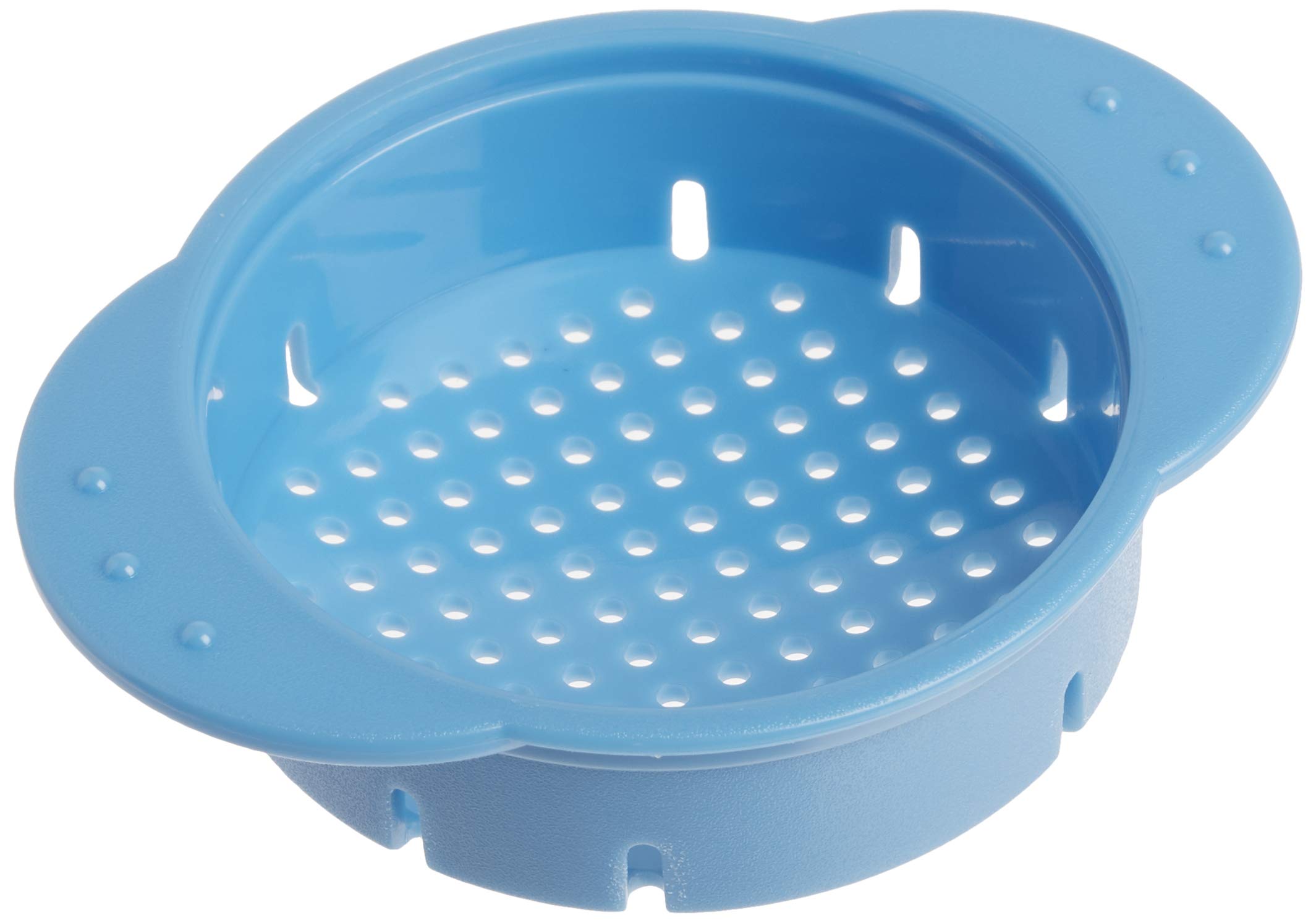 Photo 1 of Progressive Prepworks 4.5 in. W x 3.5 in. L Sky Blue Can Colander, Medium