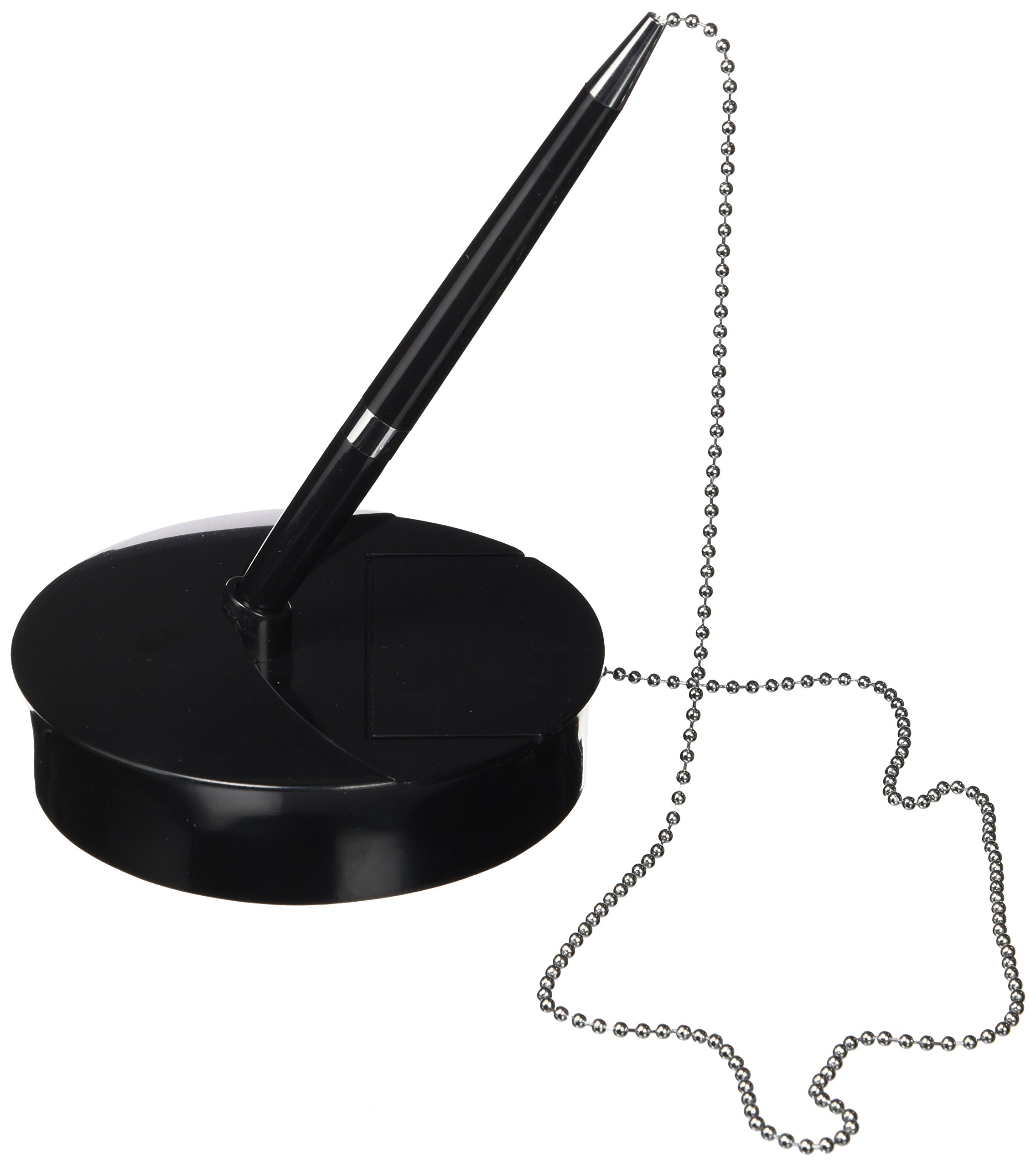 Makro Paper 785252 - Pen with Stand and Chain, Black