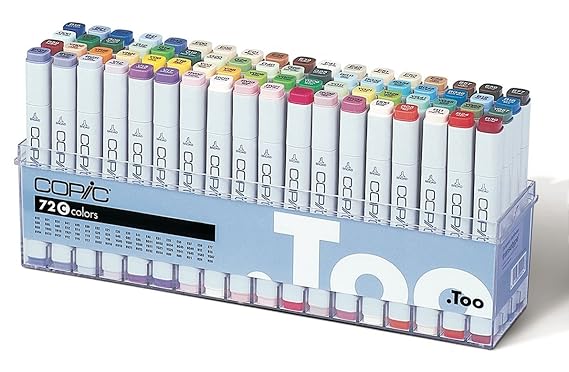 Buy Copic Markers 72-Piece Set C Online at Low Prices in India - Amazon.in