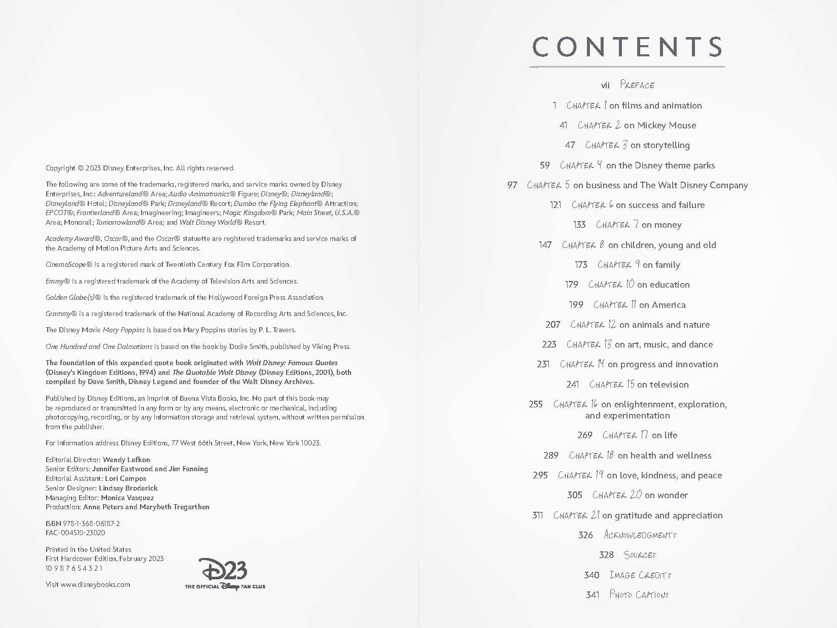 The Official Walt Disney Quote Book (Disney Editions Deluxe)