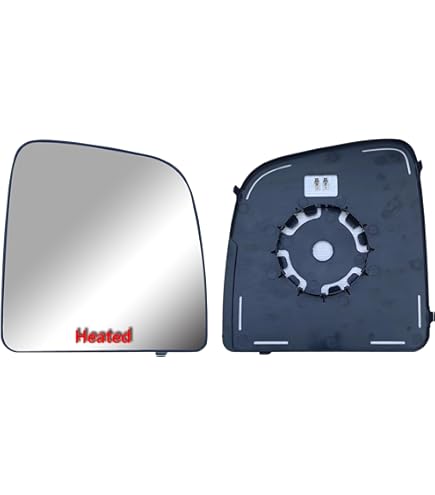 Passenger Side Mirror Glass Replacement For Ram Promaster - Heated Upper Glass Right Side