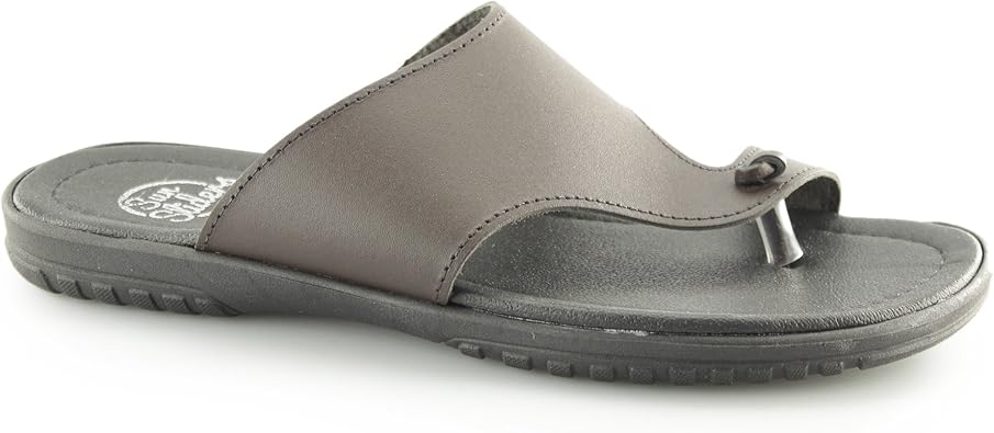 leather sliders mens