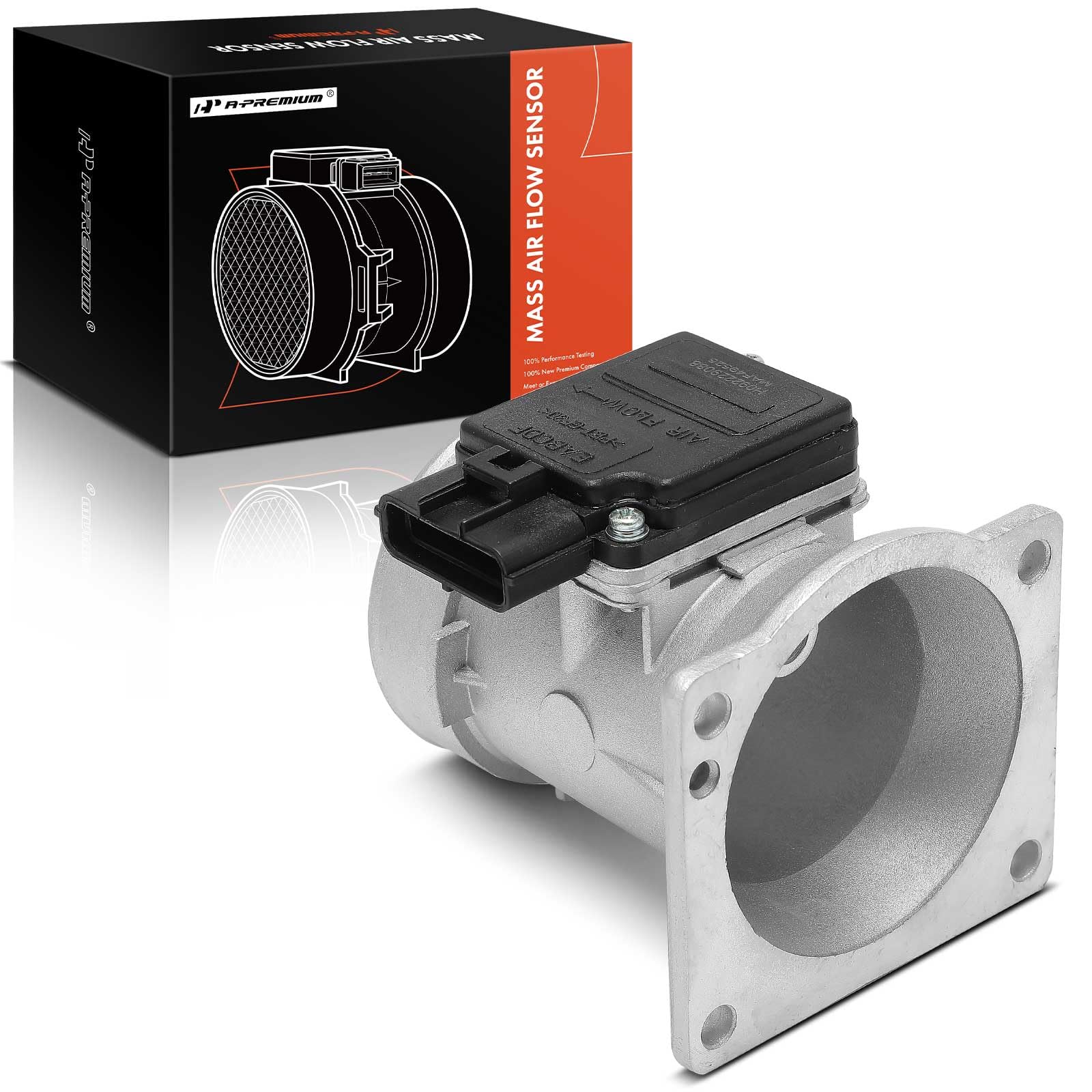 Photo 1 of A-Premium Mass Air Flow Sensor Meter [4,6Cyl 1.9 2.0 2.3 2.5 3.0L] Compatible with Ford Taurus 96-99, Ranger 95-01, F-100 Ranger, Escort, Windstar, Aerostar, Sable & Mazda B2500, B3000, 626 & Mercury