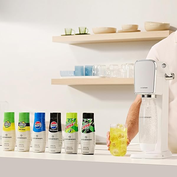 SODASTREAM PEPSI, STARRY & MTN DEW VARIETY PACK, ZERO SUGAR, 440ML, (PACK OF 3)