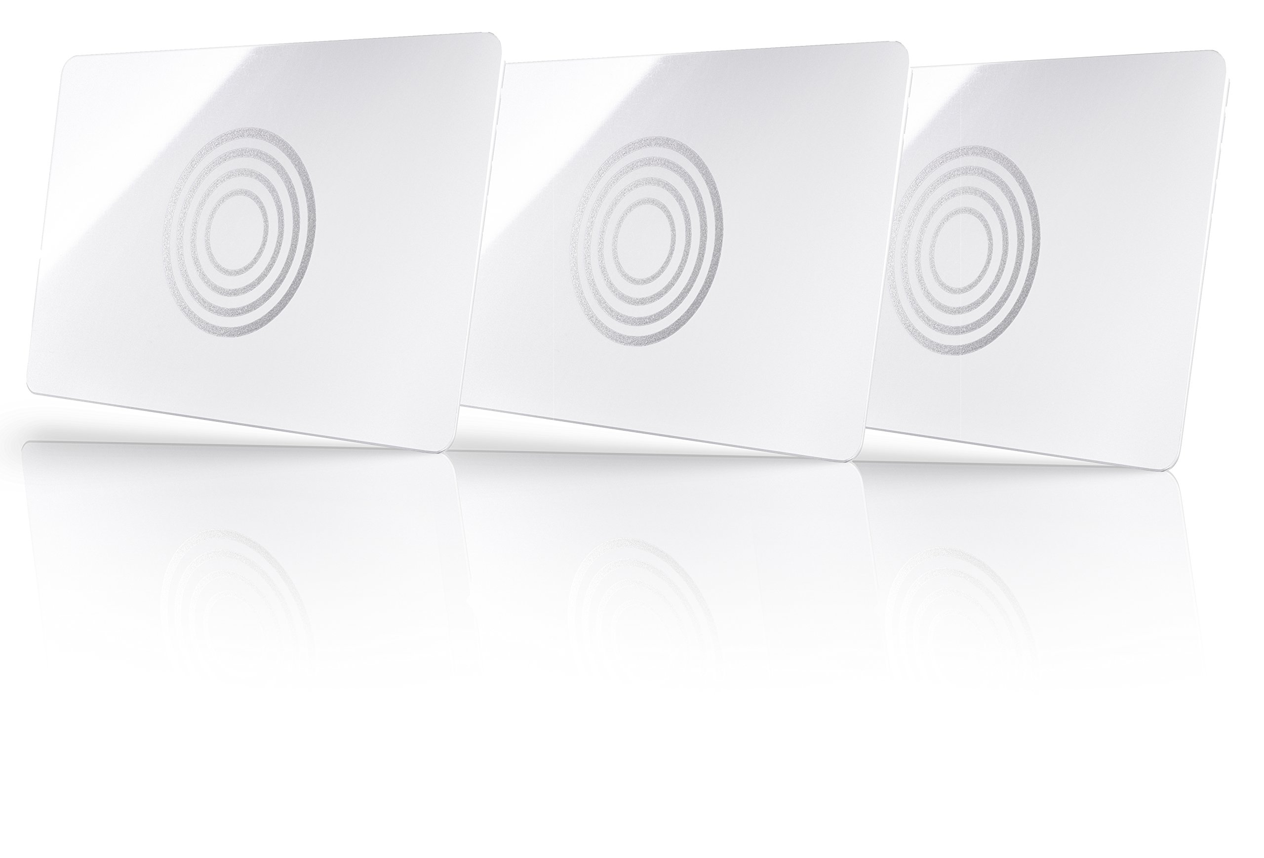 Somfy 2401401 RFID Cards, Smart Lock, Set of 3 White Access Cards, Optimal for Wallets