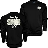 Blue 84 NHL Officially Licensed Crewneck Sweatshirt Pop Echo Black
