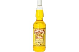 Lucky Tiger 3 Purpose Hair Tonic for Men | Classic Barbershop Hair & Scalp Treatment with Fine Oils | Conditions Hair, Stimulates Scalp & Reduces Dryness | Fresh, Clean Scent – 16 fl oz