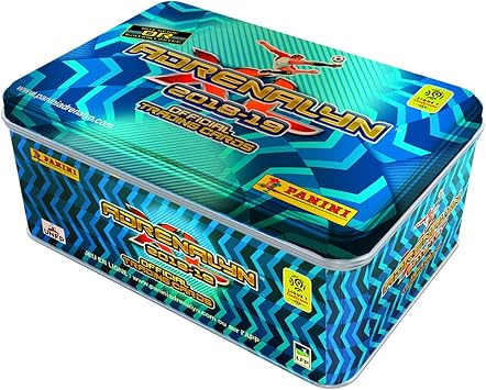 Panini Metallbox Mit 40 Karten Adrenalyn Xl Ligue 1 2018 19 2418 021 Amazon De Spielzeug