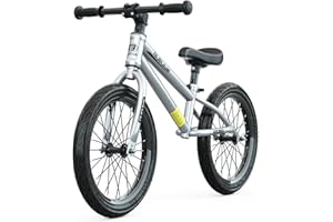 GASLIKE 16 Inch Balance Bike for Big Kids Ages 4-8 Years Old Boys and Girls, No Pedal Sports Training Bicycle, Adjustable Seat Pneumatic Tires Quick Assembly