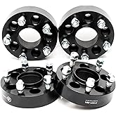 VLAOSCHI Black Forged 5x115 Hubcentric Wheel Spacers 1.5 Inch with 14x1.5 Studs 71.5mm Hub Bore Compatible with Dodge 5 Lug for 2009-2022 Challenger | 2006-2022 Charger | 2005-2008 Magnum - Pack of 4