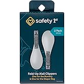 Safety 1st Fold-Up Nail Clippers - 2pk