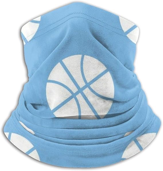 Basketball Unisex Winter Fleece Neck Warmer Gaiters Hairband Cold
