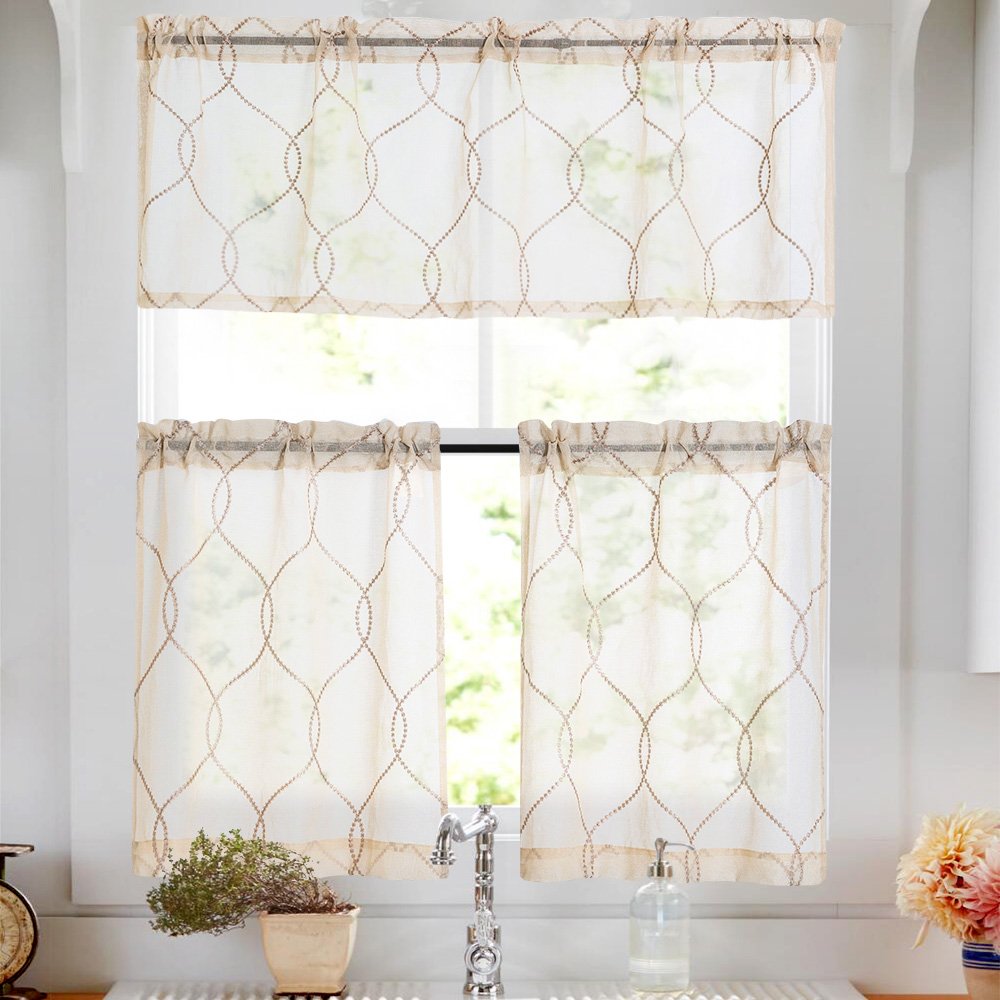 Best elegant country kitchen curtains
