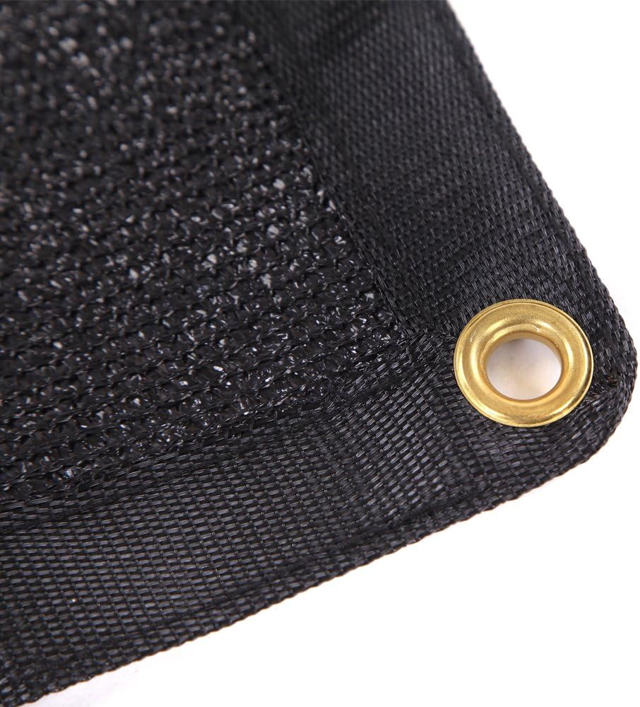 DIR 90 UV Black Shade Cloth Premium Mesh Shade Sunblock Shade Panel