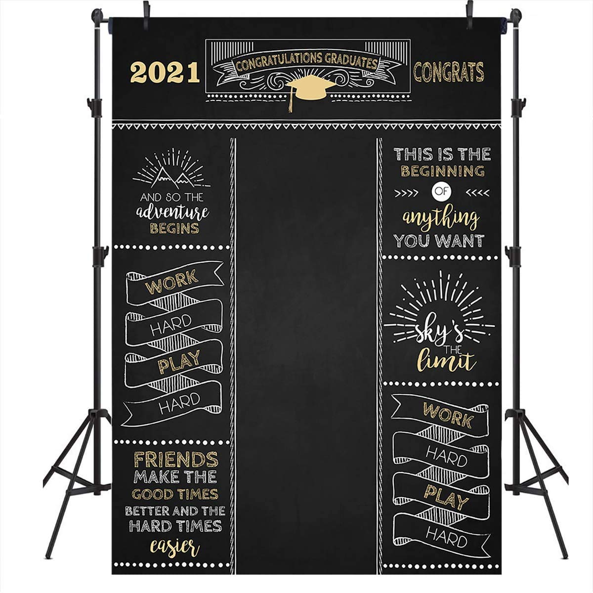Avezano Graduation Backdrop,Class of 2021 Graduation Party Backgroud,Graduation Prom Photo Backdrop Congratulations Graduates Photography Background (5x7ft)