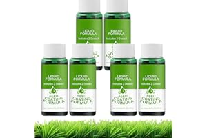 DASHENRAN Green Grass Lawn Spray, Liquid Seeding, Cowboy Green Grass Seed Spray, 6pcs