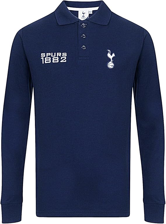 Tottenham Hotspur FC Official Football Gift Boys Long Sleeve Polo Shirt: Amazon.co.uk: Clothing