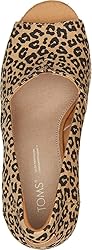 TOMS Women's Michelle Wedge Sandal, Natural