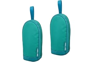 JOFOL BABE Breastmilk Cooler - Insulated Bottle Bag for Daycare (Two Pieces, Green)