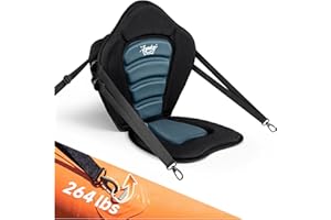 Trymaker Paddle Board Seat, Kayak Seats with Back Support, Capacity 120KG Universal PaddleBoard Seat for Inflatable siege pad