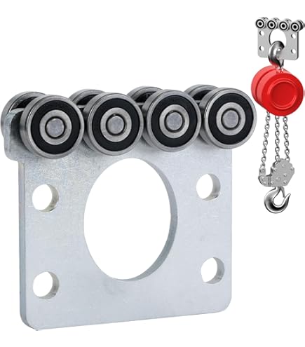 SKTREX Channel Trolley Track Hanger Bracket For UNISTRUT Strut Channel, 1-5/8 Intermediate Support Hange Bracket For All 1-5/8" Channel Trolley Track (8