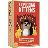 Exploding Kittens Rage Mode, 2-5 Players, Age 7+ Card Game | Turn up the chaos with brutal new actions, traps, sabotage, and a collectible Rage Cat in fast 15-minute games.