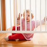 ebebek baby plus Baby Safety Gate for Stairs and Doors 75 82 cm White view 8