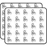 Scorpion Skulls Sticker for Scrapbooking, Calendars, Arts, Kids DIY Crafts, Album, Bullet Journals 50 Pack